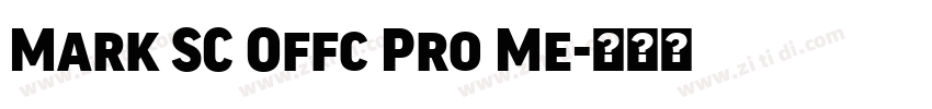 Mark SC Offc Pro Me字体转换